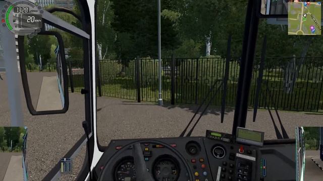 City Car Driving.Автобус ЛиАЗ 5256 смотреть онлайн