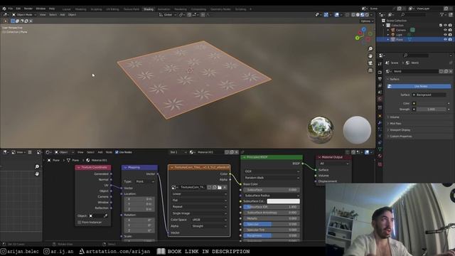 Create Realistic Textures in Blender | Beginner Texturing Tutorial (Arijan) смотреть онлайн