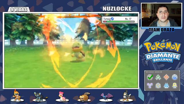 Pokemon Diamante Brillante NUZLOCKE #8 | Líder Gardenia