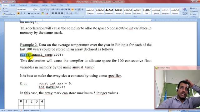Lecture 49: C++ Programming Tutorial One dimensional Array part 1 in Amharic | በአማርኛ смотреть онлайн