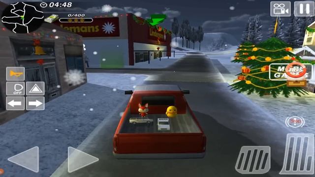 Christmas Driver Santa Gift Delivery - HD Gameplay Video смотреть онлайн