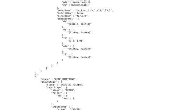 Databases: MongoDB different members of cluster choosing different index смотреть онлайн