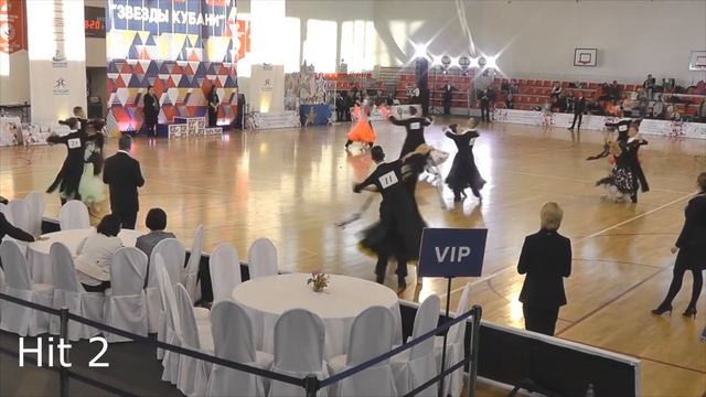 Звезды Кубани - 2018, WDSF Open Standard, Quarterfinal смотреть онлайн