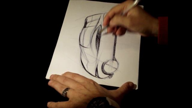 Drawing Cars tutorial by Luciano Bove: The Top View Perspective смотреть онлайн