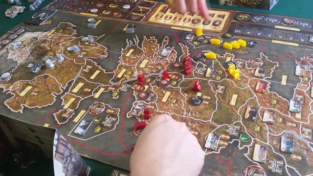 A Game Of Thrones: The Board game (2nd ed.) - Gameplay Runthrough - Part2 смотреть онлайн