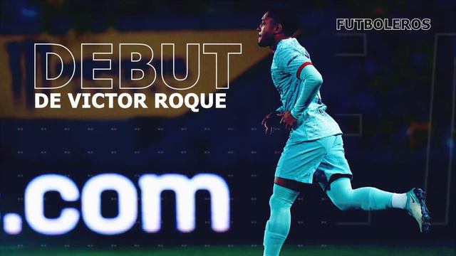 Así FUE El TREMENDO FALLO De VICTOR ROQUE En Su DEBUT Con El BARCELONA, VICTORIA Con POLÉMICO PENAL