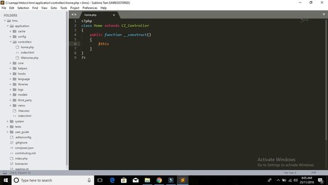 hotel management system project in php (codeigniter project tutorial with ajax) Part 1 смотреть онлайн