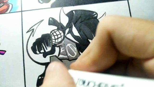 Drawing BOYFRIEND SKIN - Friday Night Funkin' (FNF MOD) смотреть онлайн
