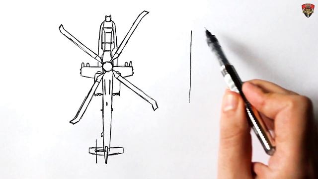 How to draw a Military vehicles | Helicopter, Tank смотреть онлайн