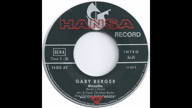 Gaby Berger - Manolito смотреть онлайн