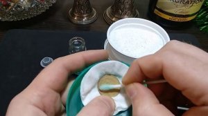 Быстрая чистка монет из латуни!Шок!Лучший способ!