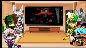 Security breach react to fnaf songs//It's me by Five Nights music//gacha club