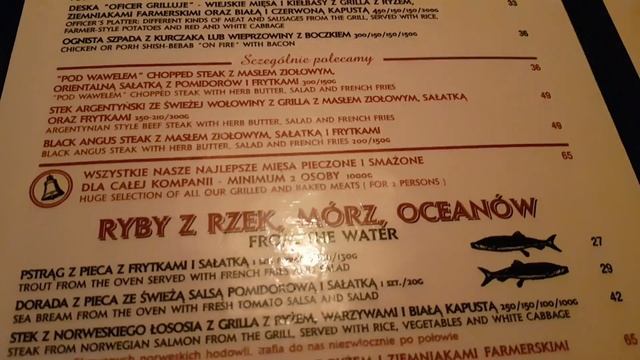 #124 Ресторан "Под Вавелем" Краков. Польша. Restauracja "Pod Wawelem" Kraków. Poland. смотреть онлайн