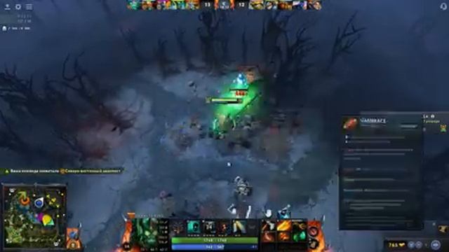РЕФРЕШ И БЕЗУМИЕ СКЕЛЕТОВ? 7.34 ВК ЧЕЛЛЕНДЖ?WRAITH KING DOTA 2 смотреть онлайн
