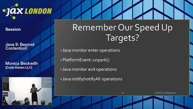 JAX London 2017 Session: Monica Beckwith - Java 9: Beyond Contention! смотреть онлайн