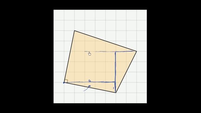 How to find the area of a strange quadrilateral on a grid | Geometry | 6th grade | Khan Academy смотреть онлайн