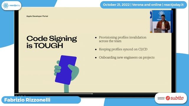 5 years of DEVeloper EXperience in React Native | Fabrizio Rizzonelli | reactjsday 2022 смотреть онлайн