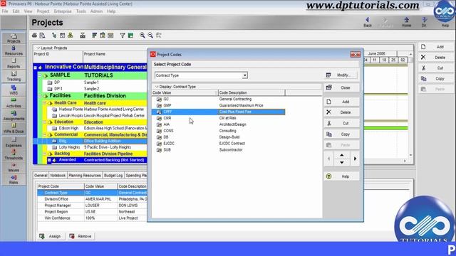 2.6 : Primavera Learning - Project Codes in Primavera P6 || Primavera tutorials смотреть онлайн