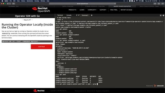 Tutorial Introduction to Kubernetes Operators and the Operator Framework смотреть онлайн