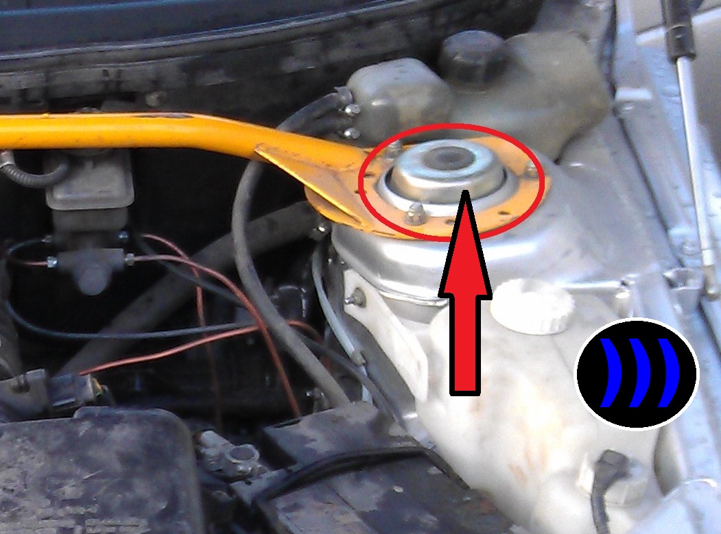 КАК ЛЕГКО ПРОВЕРИТЬ ОПОРНЫЙ ПОДШИПНИК? Стук в ПОДВЕСКЕ. смотреть онлайн