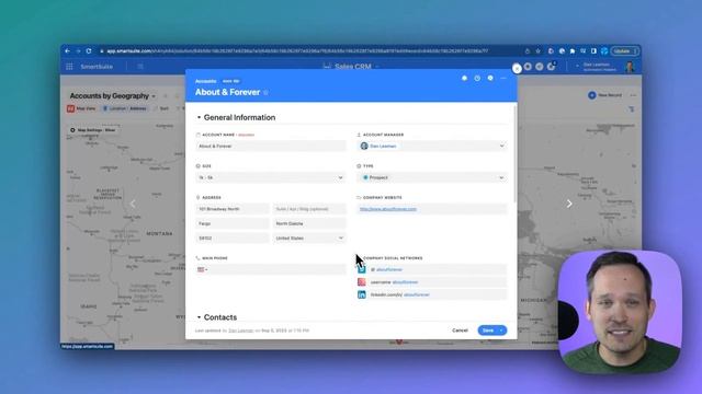 SmartSuite Map View смотреть онлайн