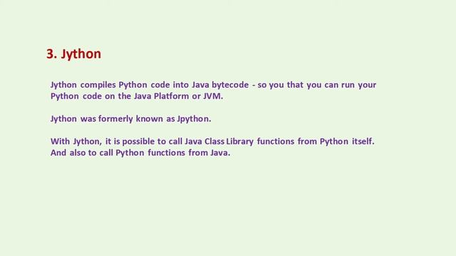 Differences Python CPython Cython Jython IronPython PyPy смотреть онлайн