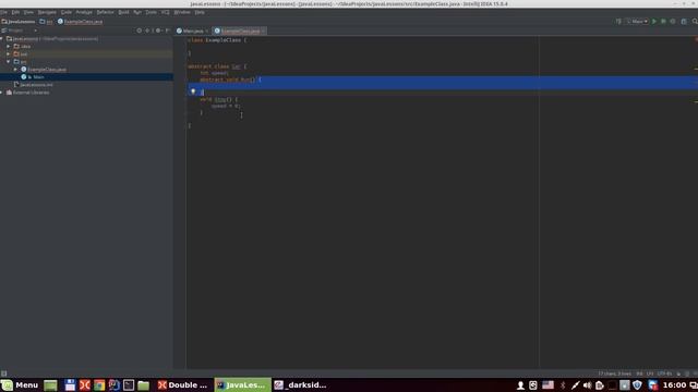 Урок по Java 14: Классы абстрактные и финальные. смотреть онлайн