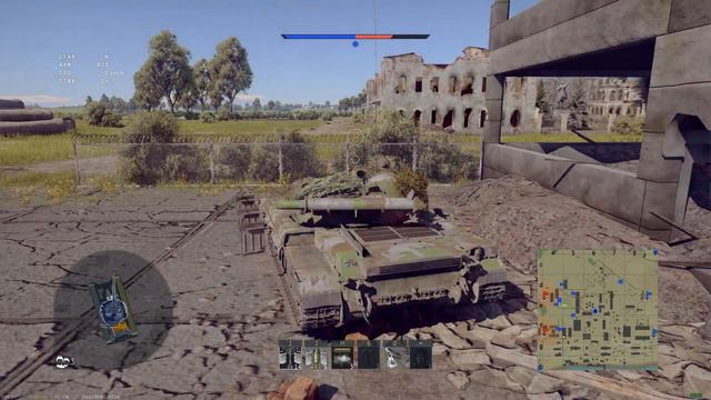 War Thunder T-64A demonstrating gun aim shifting bug смотреть онлайн
