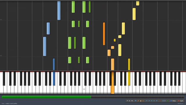 Naruto Wind - Piano Tutorial (Synthesia) + MIDI смотреть онлайн
