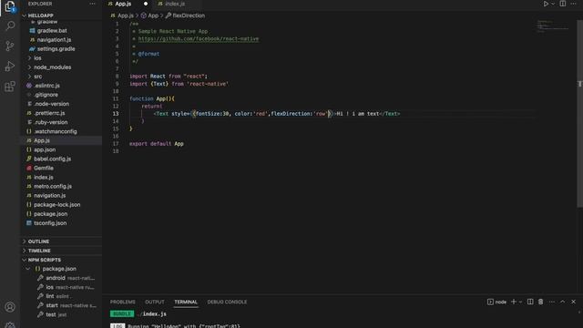 React Native : Text Button & Alert || React components || Hindi Tutorials || 2023 смотреть онлайн