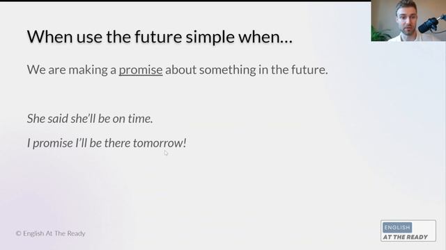 How To Use the FUTURE SIMPLE and CONTINUOUS Tenses in English! смотреть онлайн