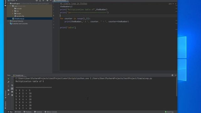 Looping in Python смотреть онлайн