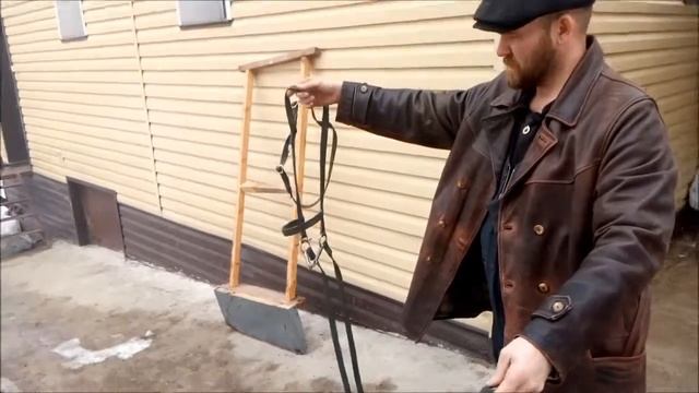 Рабочая узда для лошади из тесьмы смотреть онлайн