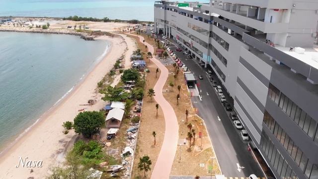 KTCC Mall Kuala Terengganu aerial view смотреть онлайн