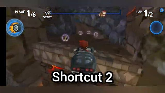 Beach Buggy racing Secret Shortcuts of Tiki temple