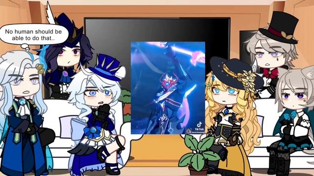 Fontaine React To Tartaglia || Only Part || Rose Gacha