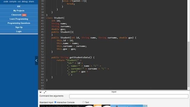Java. Классы и объекты смотреть онлайн