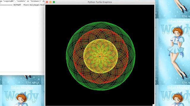 PYTHON PROGRAMMING TURTLE FUN GONE TECHNO | SEIZURE/EPILEPSY WARNING смотреть онлайн