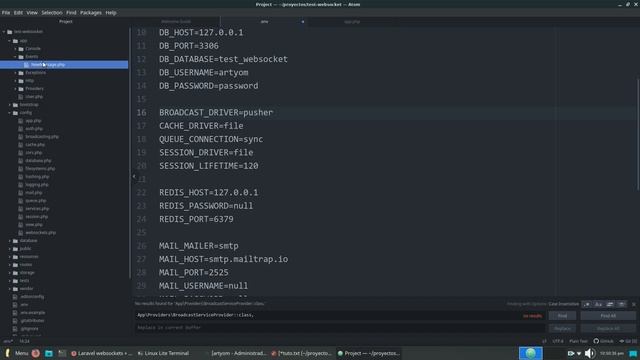 Laravel Websockets + Pusher смотреть онлайн