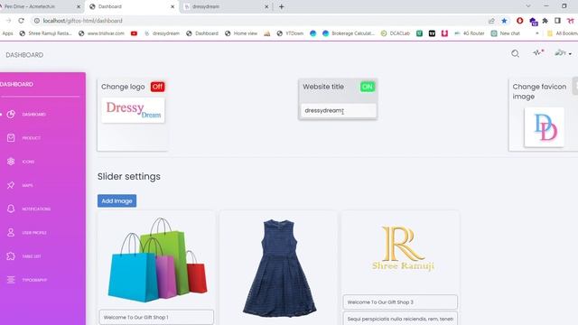 dressydream php project demo смотреть онлайн