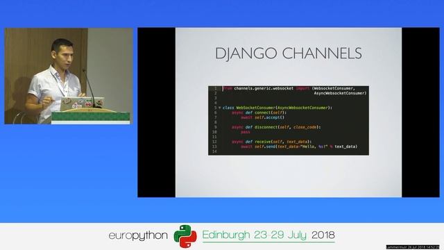 Anton Caceres - Python and Web Sockets смотреть онлайн