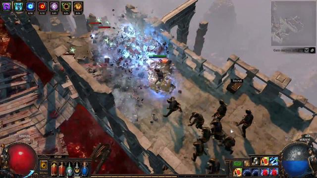 Path of Exile Mjolnir Arc BloodAQ смотреть онлайн