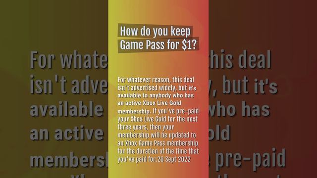 How do you keep Xbox Game Pass Forever on PC? смотреть онлайн