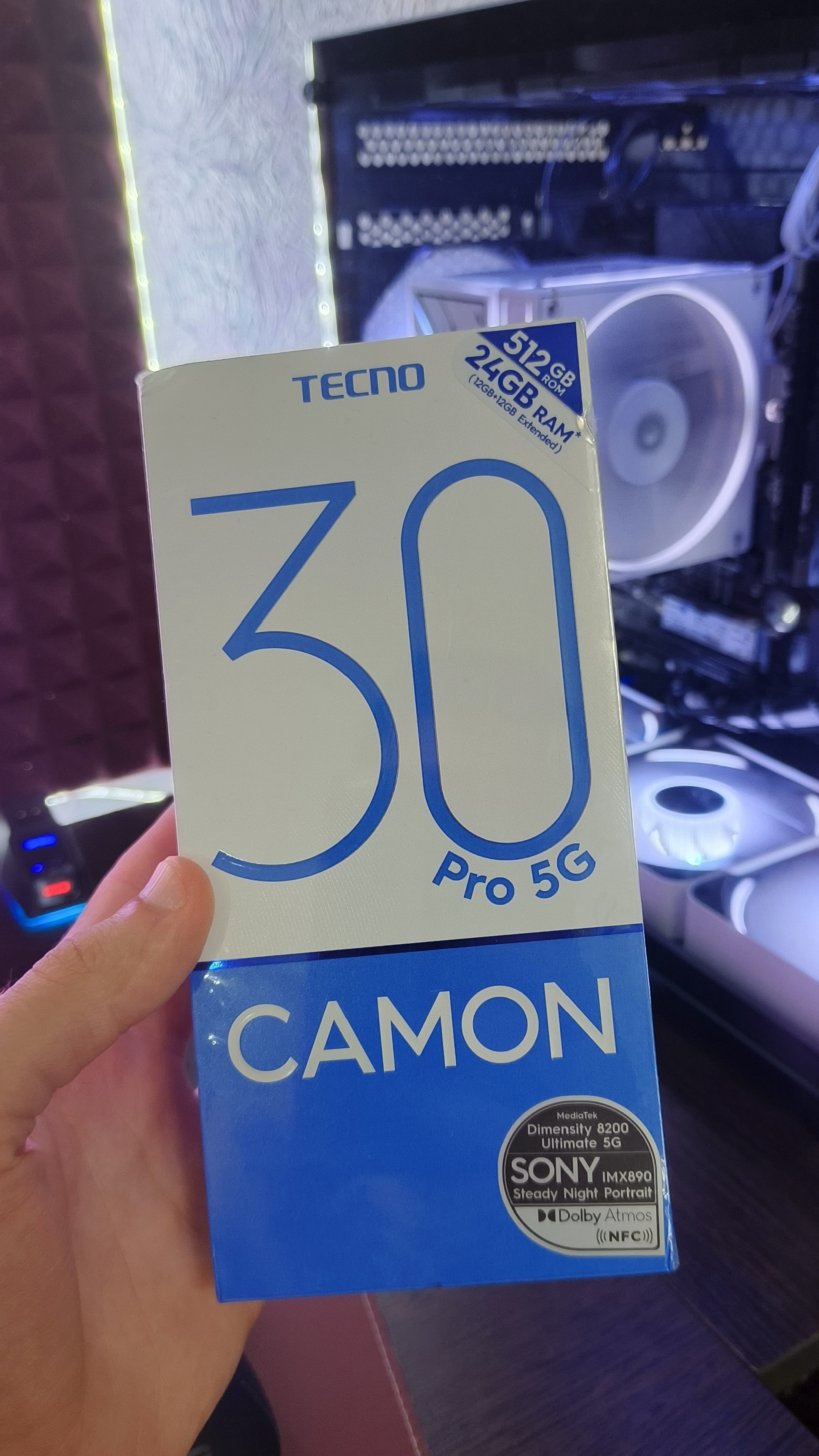Распаковка Tecno Camon 30pro 5g смотреть онлайн