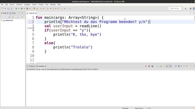 Kotlin Tutorial #16 - User Input смотреть онлайн