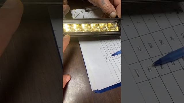 Ходовой огонь Мерседес 164 204