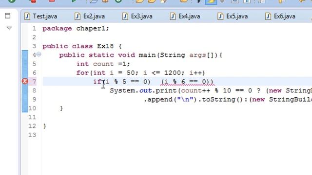 Java for loop 50 to 1000 and print number divisible by 5 but not 6 #19 смотреть онлайн