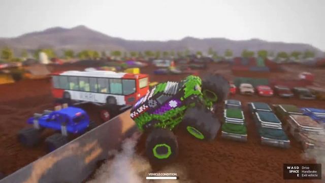 Monster Truck Arena part 1 Teardown смотреть онлайн