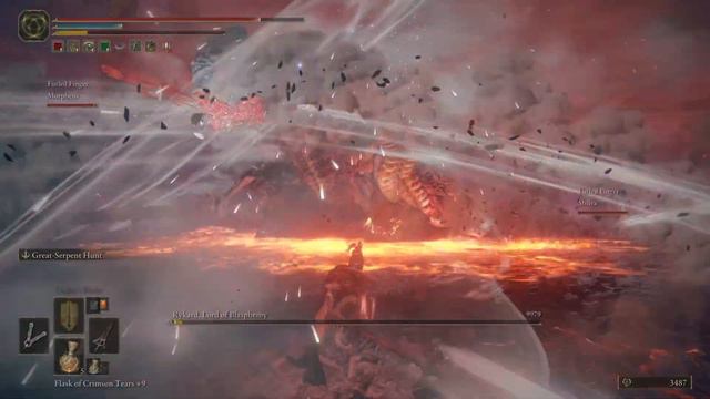 ELDEN RING Rykard, Lord of Blasphemy Boss Fight (Sliver Trophy) смотреть онлайн