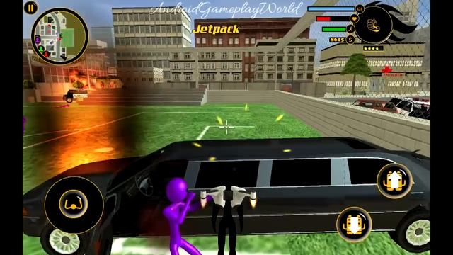 Real Stickman Crime Android Gameplay #23 смотреть онлайн